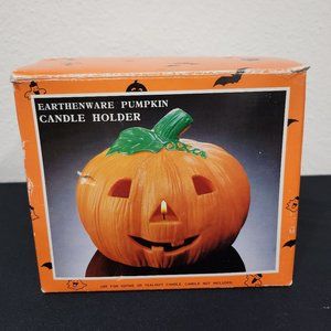 Pumpkin Candle Holder